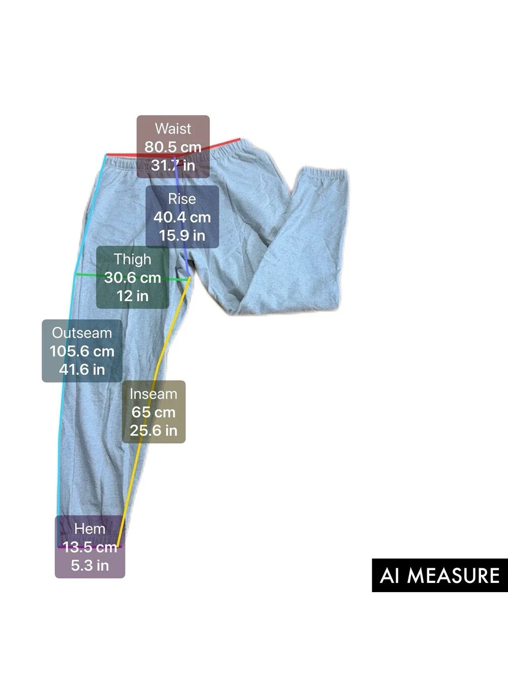 Hanes Sweatpants Men’s Gray Cotton Poly Size L FREE SHIPPING